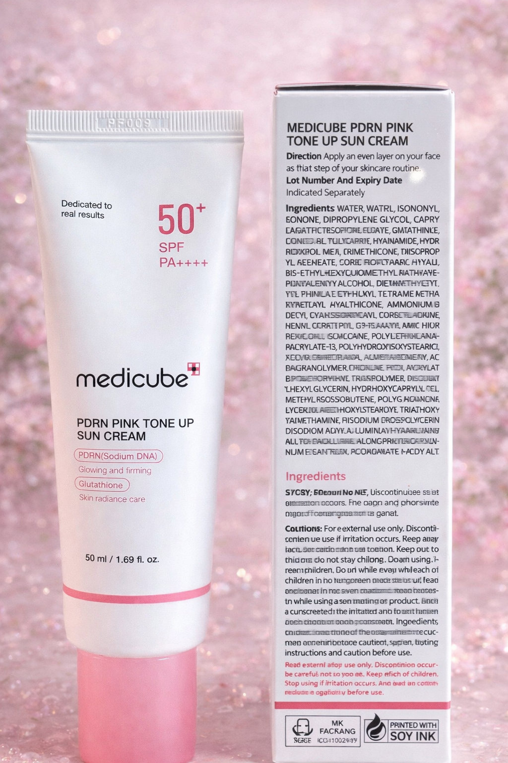 Medicube PDRN Pink Tone up Sunscreen