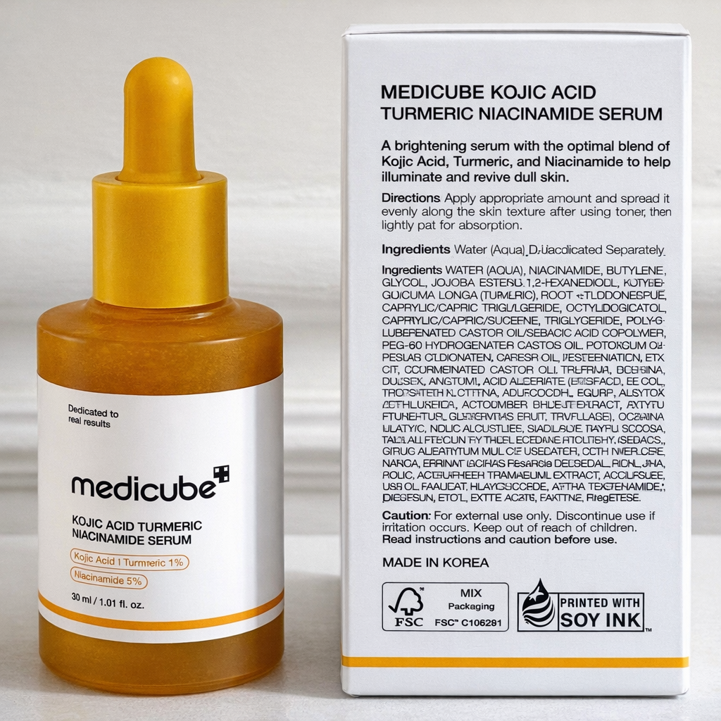 Medicube Kojic Acid Turmeric Niacinamide Serum