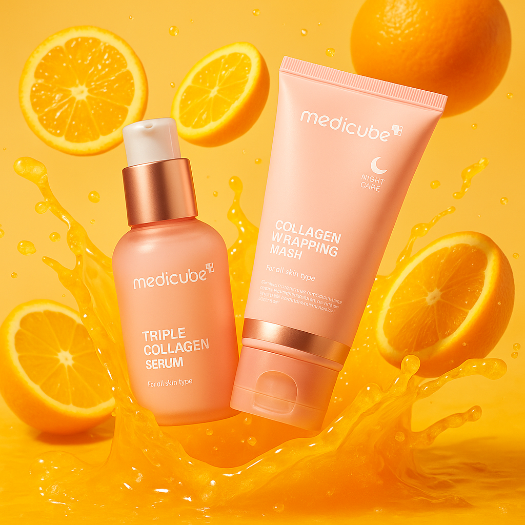 Fine Lines and Wrinkles: Use our Collagen Glass Glow Line.