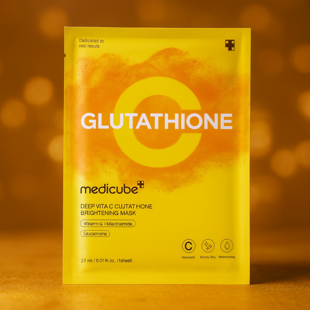 Medicube Deep Vit C Glutathione Brightening Mask