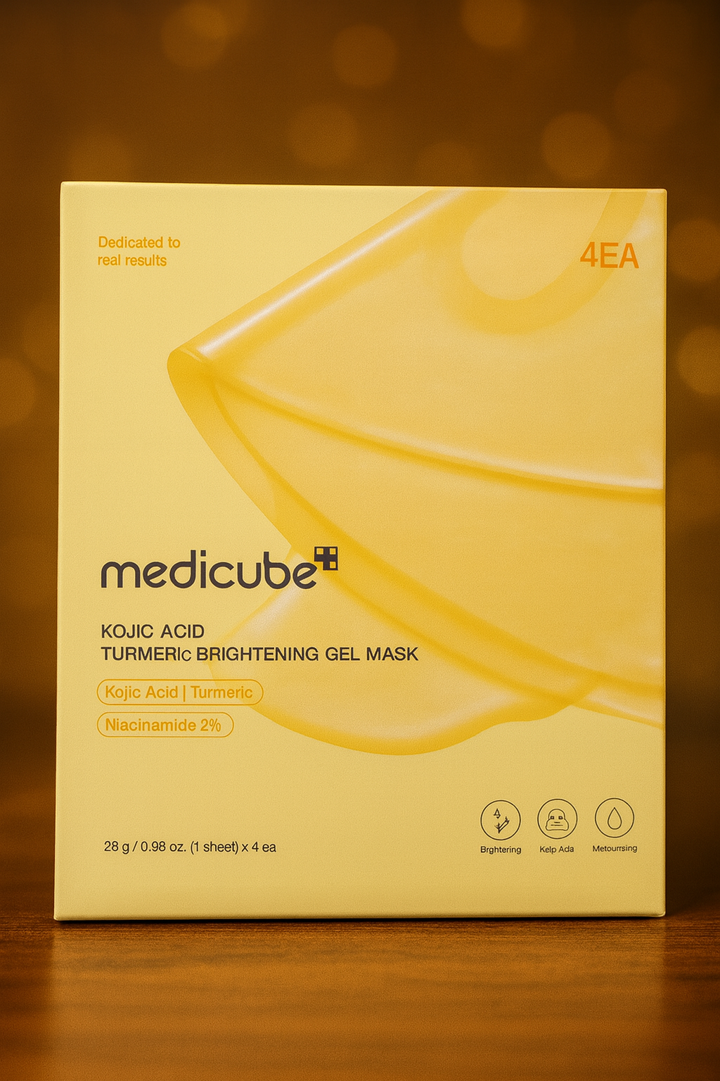 Medicube Kojic Acid Turmeric Brightening Gel Mask