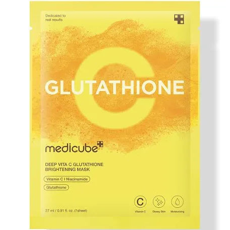 Medicube Deep Vit C Glutathione Brightening Mask