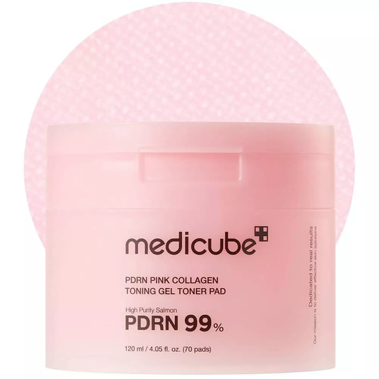 Medicube Pink PDRN Collagen Gel Toner Pad